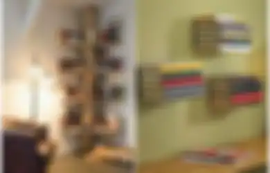 Inilah 7 Ide Rak Buku Unik untuk Membuat Koleksi Buku Tetap Rapi dan Rumah Jadi Indah