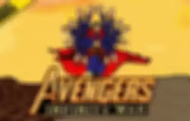 Avengers: Infinity War dalam versi 16-Bit