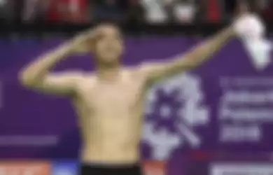 Pebulu tangkis tunggal putra Indonesia, Jonatan Christie, memastikan satu emas untuk Indonesia setelah menundukkan lawannya asal Taiwan, Chou Tien Chen, pada babak final cabang bulu tangkis nomor individu putra Asian Games 2018 pada Selasa (28/8/2018).