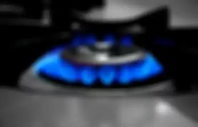 Ilustrasi Kompor dengan bahan bakar gas LPG.