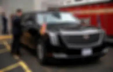 Kecanggihan Mobil Dinas Baru Donald Trump Seharga Rp235, Dilengkapi Kulkas Penuh Stok Darahnya
