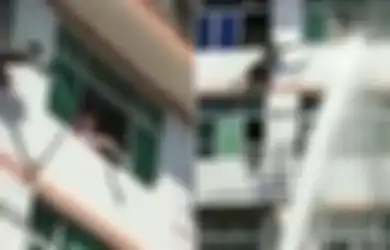 Tak Lazim, Petugas Pemadam Kebakaran Semprot Air untuk Cegah Seorang Wanita Bunuh Diri