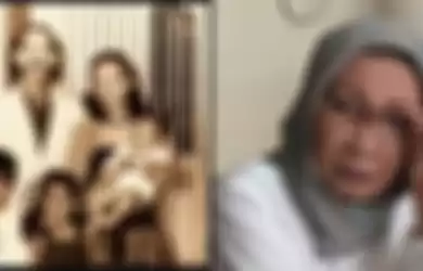 Foto kala Ratna dan suaminya di masa lalu