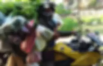 Ini Cerita Wahid Tukang Sayur Pakai Motor CBR