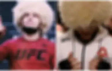 Cerita di Balik Wig Pirang Khabib Nurmagomedov, Bukti Cinta pada Tanah Kelahirannya