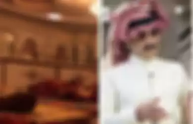 Pangeran Alwaleed bin Talal tidur di lantai hotel
