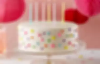 Ilustrasi kue ulang tahun