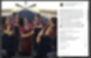 Alviani Hidayatul Solikha, Salah Satu Pramugari Lion Air JT 610, Baru 2 Bulan Bekerja Sebagai Pramugari