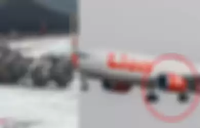 Penampakan turbin pesawat Lion Air JT 610