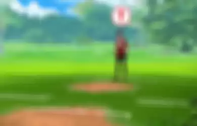 Tampilan Trainer Battle dalam game Pokemon GO