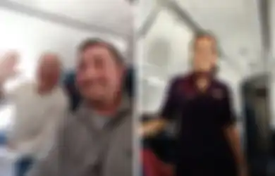 Anaknya Jadi Pramugari, Seorang Ayah Rela 6 Kali Naik Pesawat Demi Tetap Bisa Temani Anaknya saat Natal