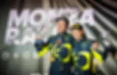 Valention Rossi juarai Monza Rally Show 2018