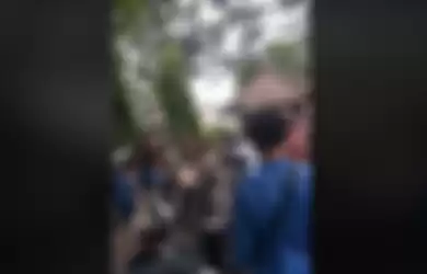 Kericuhan saat pemilihan Ketua BEM di Universitas Mataram, Kamis kemarin (3/1).