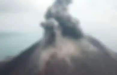 Citra Satelit Tunjukkan Anak Krakatau 'Tumbuh' Kembali Pasca-Longsor