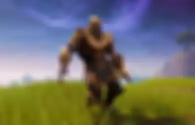 Thanos Menari Tarian Baju Oranye (Orange Shirt Dance) di Fortnite