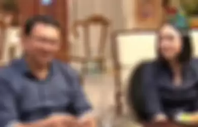 Basuki Tjahaja Purnama alias Ahok dengan Puput Nastiti Devi 