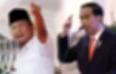 Prabowo Subianto dan Joko Widodo.