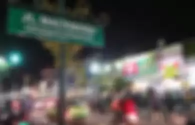 Jalan Malioboro di Yogyakarta