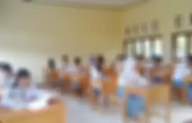 Ilustrasi ujian sekolah yang dilakukan di SMA/SMK sederajat di Bolmong. 