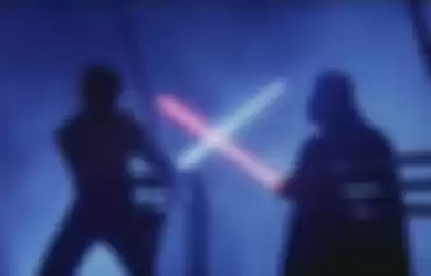 Adegan duel lightsaber di film Star Wars