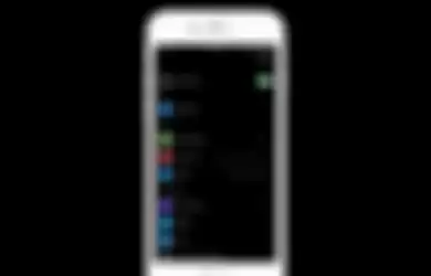 Facebook Messenger for iOS dengan tampilan Dark Mode