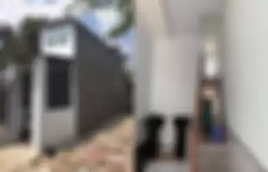 Rumah Unik Hanya Lebar 1 Meter Viral di Medsos 