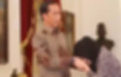 BEBAS DAKWAAN - Presiden Joko Widodo  disalami Siti Aisyah (kanan) WNI yang terbebas dari dakwaan pembunuhan Kim Jong Nam di Malaysia, saat pertemuan di Istana Merdeka, Jakarta, Selasa (12/3/2019). Pembebasan Siti Aisyah sebagai upaya pemerintah melindungi warga negaranya. (Warta Kota/Henry Lopulala