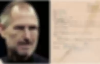 Mendiang Steve Jobs dan surat lamaran kerjanya.