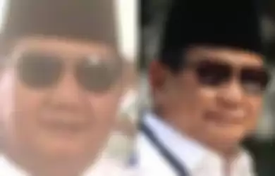 Zamratul Fuadi punya wajah dan postur tubuh yang amat mirip dengan Prabowo.