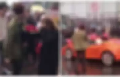 Viral video seorang perempuan dilamar dengan lamborghini