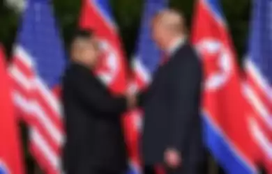 Kim Jong Un dan Donald Trump