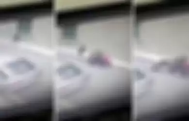 Kamera CCTV Rekam Seorang Perempuan Terseret Beberapa Meter Setelah Tasnya Dirampas Pencuri Bermotor