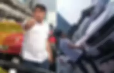 Aksi ngamuk supir Toyota Fortuner di jalan tol dalam kota ruas PAncoran, viral di medsos