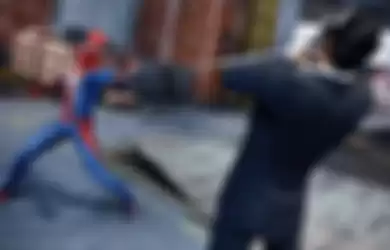 Tampilan gameplay Marel's Spider-Man
