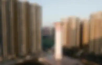 Futuristik, Inilah Alat Penjernih Udara Raksasa China dengan Tinggi Lebih dari 100 Meter