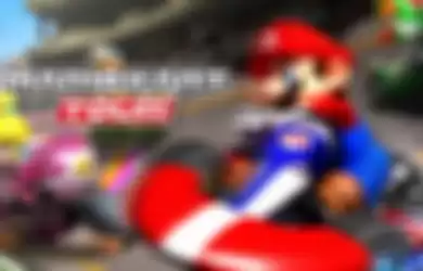Ilustrasi Mario Kart Tour
