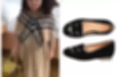 Koleksi Sepatu Amora Lemos Anak Krisdayanti - Charlotte Olympia Incy Kitty Flats