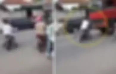 Viral video siswa SMA tertabrak truk saat rayakan kelulusan