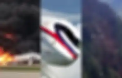 Mei, Bulan 'Nahas' Sukhoi Superjet 100: 7 Tahun Lalu Menabrak Gunung Salak, 4 Hari Lalu Terbakar di Moskwa