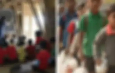 Bukan dengan Uang, Siswa di Sekolah Ini Justru Bayar Pakai Sampah Plastik