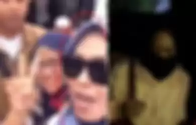 Polda Metro Jaya menangkap menangkap dua perempuan yang diduga merekam dan menyebarkan video HS, tersangka yang mengancam penggal kepala Presiden Joko Widodo, Rabu (15/5/2019).