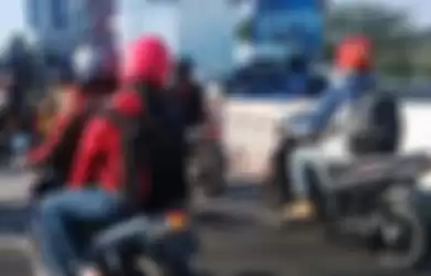 Mudik naik motor, banyak bahayanya