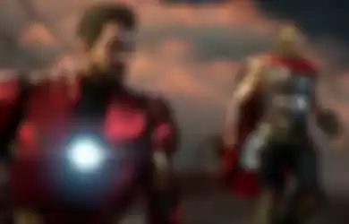 Karakter Iron  Man dan Thor di Marvel's Avengers