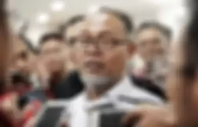 Bambang Widjojanto, saat ditemui di gedung MK, Jakarta Pusat, Senin (10/6/2019)