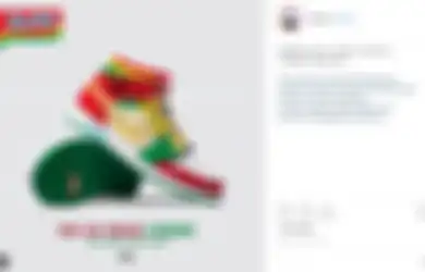 Keren Abis Ilustrator Indonesia Bikin Desain Sneakers Air Jordan