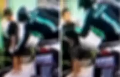 Viral video driver grab rampas ponsel anak kecil di Cengkareng.