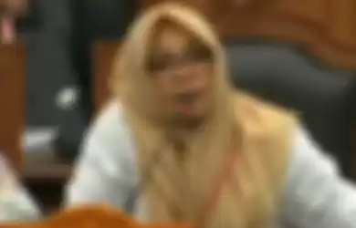 Beti Kristina, saksi Prabowo-Sandi, memberikan keterangan dalam sidang PHPU di Mahkamah Konstitusi, Jakarta Pusatt, Rabu (19/6/2019). 