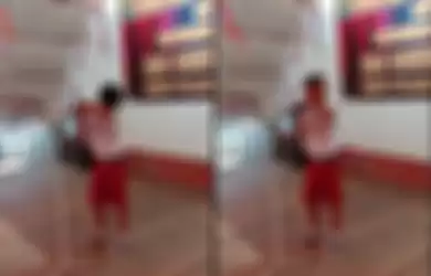 Viral video bocah SD menangis sesenggukan saat nyanyikan lagu untuk sang ayah yang sudah meninggal.