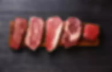 Ilustrasi daging merah