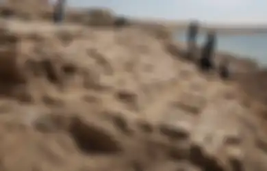 Berusia 3.400 Tahun, Istana Kuno di Kurdistan Ini Kembali Muncul dari Waduk yang Dilanda Kekeringan